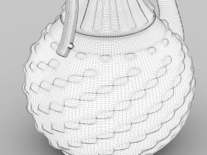 shiny oriental jar 3D Model