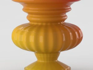 laquered decorative vase 3D Model