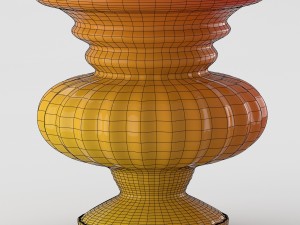 laquered decorative vase 3Dモデル