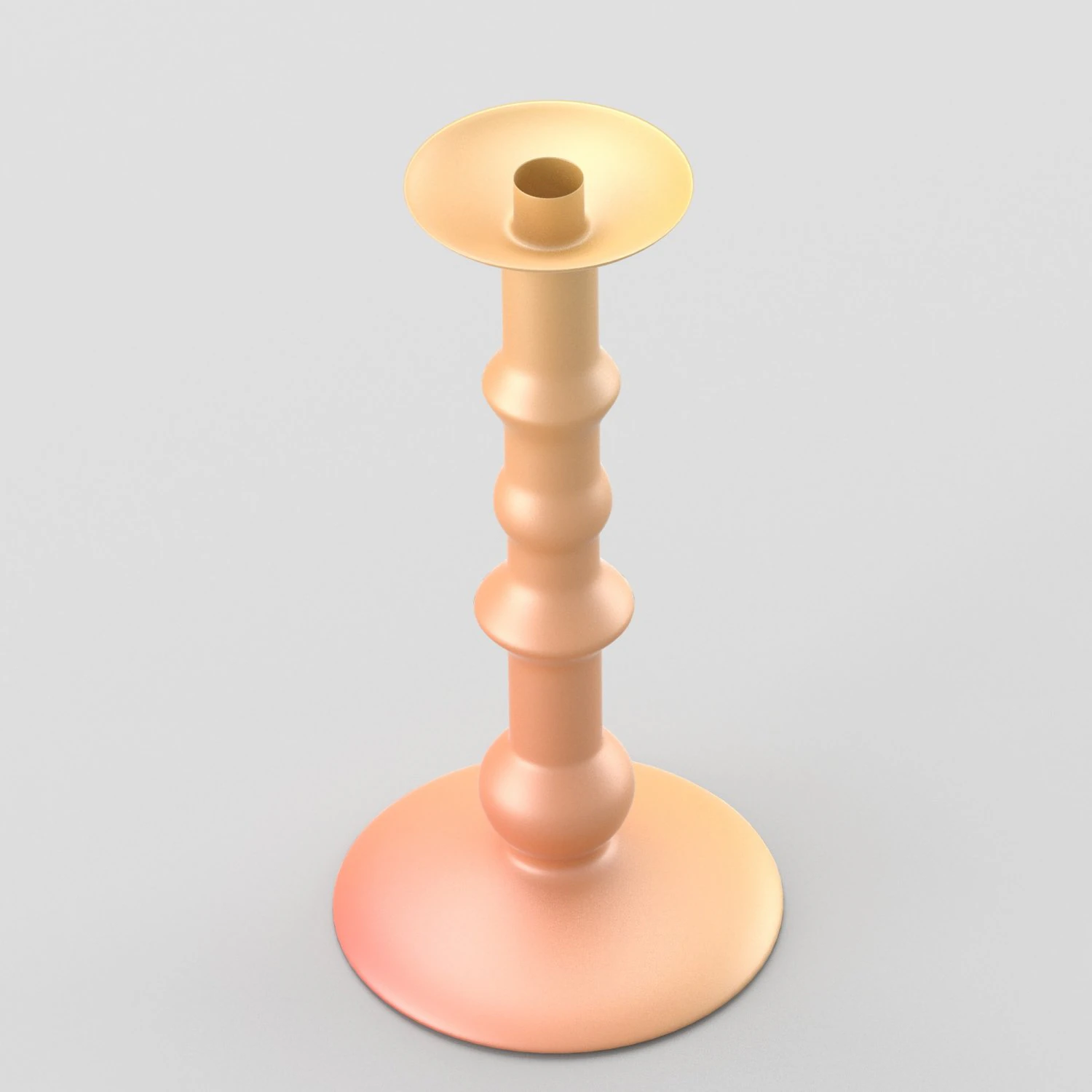 shiny decorative candleholder 3D Model .c4d .max .obj .3ds .fbx .stl .blend 