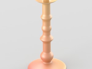 shiny decorative candleholder 3D 모델