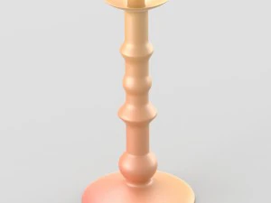 shiny decorative candleholder 3D Model