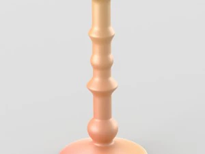 shiny decorative candleholder 3D Model