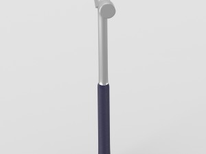 steel nail hammer with grip 3D Модель