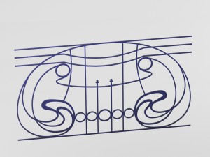 decorative lattice 3D Model