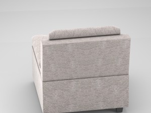 classical fabric couch 3D Model