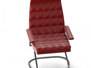 modern leather chair 3D Model