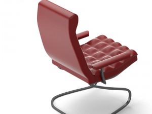 modern leather chair 3D Model