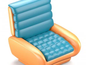 futuristic design chair 3D Model