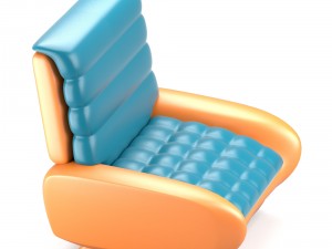 futuristic design chair Modèle 3D