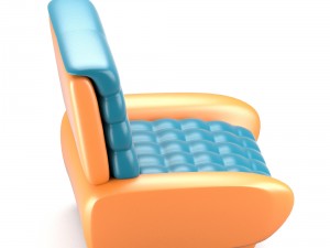 futuristic design chair Modèle 3D