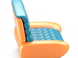 futuristic design chair 3D Model