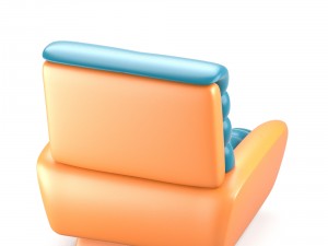 futuristic design chair Modèle 3D