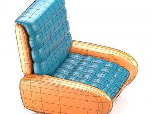 futuristic design chair Modèle 3D