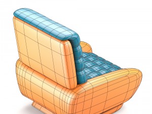 futuristic design chair Modèle 3D