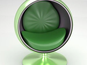spherical modern chair 3D Model
