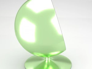 spherical modern chair 3D Model