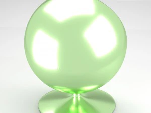spherical modern chair 3D Model