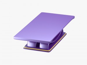 modern table 3D Model