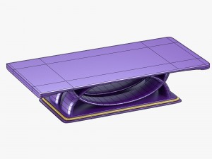 modern table 3D Model