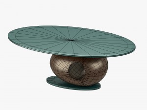 modern table 3D Модель