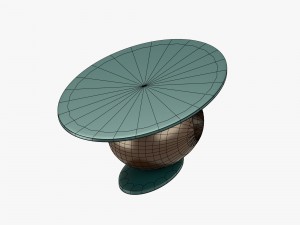 modern table 3D Модель