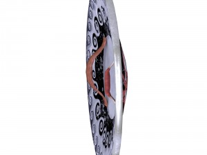 octopus decorated shield Modello 3D