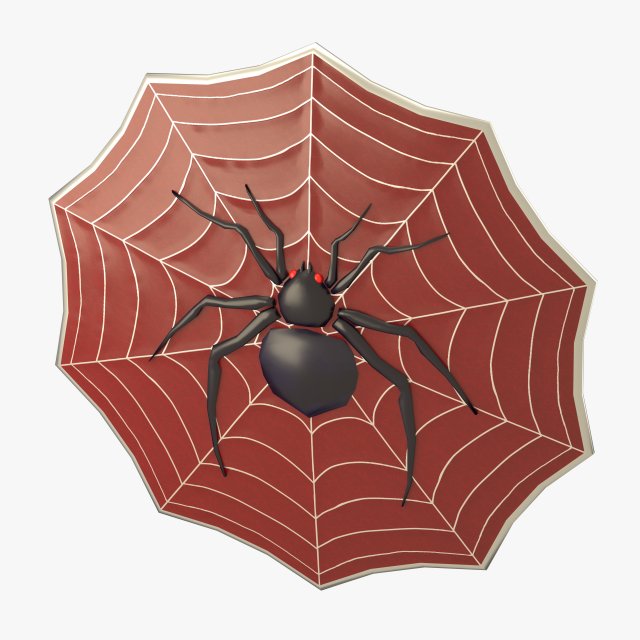 spider decorated shield Modèle 3D .c4d .max .obj .3ds .fbx .stl .blend 