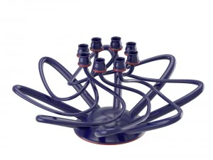 modern twisted candleholder 3D Model