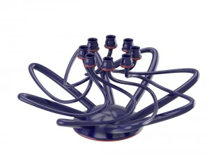modern twisted candleholder 3D Model