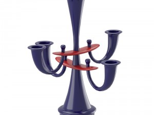 modern bending candleholder 3Dモデル