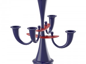 modern bending candleholder 3Dモデル