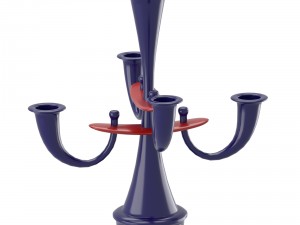 modern bending candleholder 3Dモデル