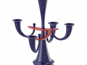 modern bending candleholder 3Dモデル