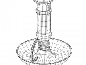 handheld candleholder 3Dモデル