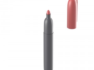 marker with red tip 3D Model