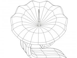 flower shaped candleholder 3D Model