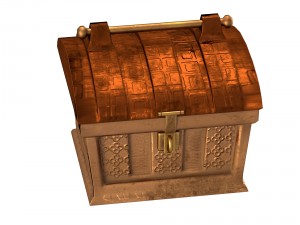 treasure chest 3Dモデル