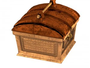 скриня зі скарбами 3D Модель