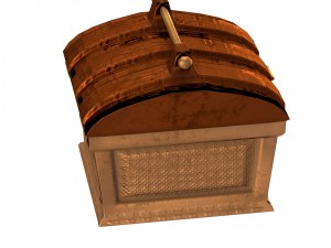treasure chest 3Dモデル