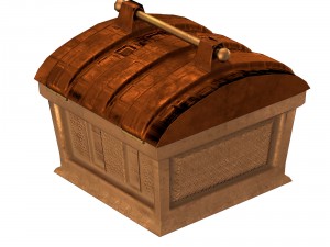 treasure chest 3Dモデル