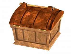 скриня зі скарбами 3D Модель