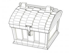 treasure chest 3Dモデル
