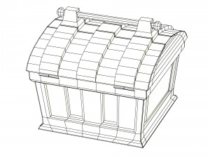 treasure chest 3Dモデル