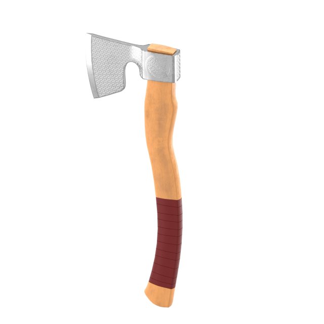 battle axe 3Dモデル .c4d .max .obj .3ds .fbx .stl .blend 