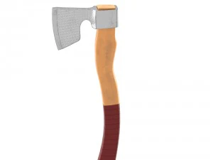battle axe 3D Model