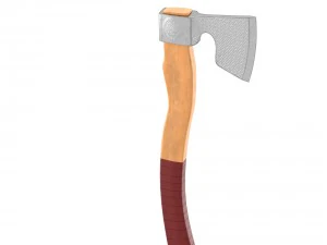 battle axe 3D Model