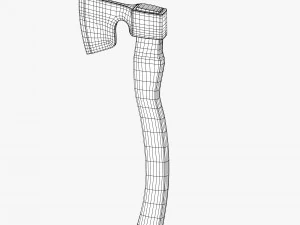 battle axe 3D Model