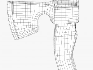 battle axe 3Dモデル
