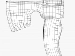 battle axe 3D Model